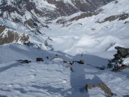 l'itinerario di salita