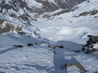 l'itinerario di salita