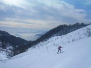 Inizia la salita
