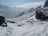 Discesa verso i piani di Pian Levà
