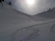 vista sul colle scendendo