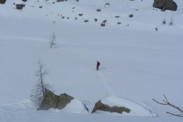 il pianoro sotto l'alpe radis