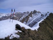 panorama dal monte rossin