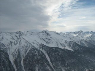 verso l'Albergian, fatto ieri