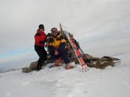 Foto in vetta al Cornet
