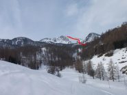 il pendio nord diretto
