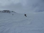 Inizia la discesa e il sole se ne va