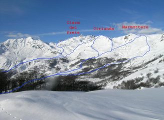 Itinerario Monte Ciriunda