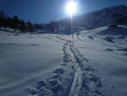salendo il vallone di Stuba