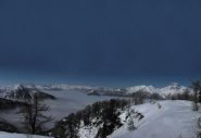 Nebbia in val d'Aosta