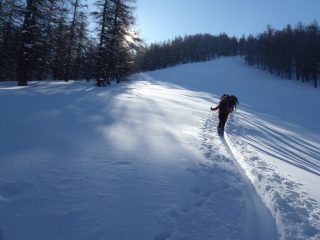 in salita...