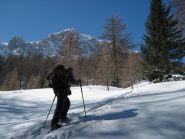 Sopra il rifugio Rey