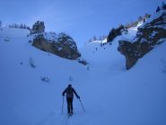 tratto che richiede neve sicura
