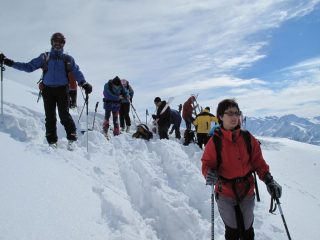 Gruppo in cima