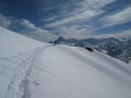 L'insellatura sopra il colle