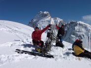 la malandata croce di vetta