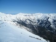 veduta verso il colle di tenda