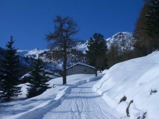 La parte bassa della salita