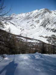 verso il colle ancora chiuso