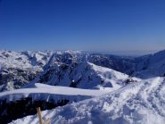 Dalla vetta Punta Lance