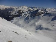 Pendio di uscita a destra