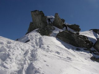 ultimi metri di cresta del pan de sucre