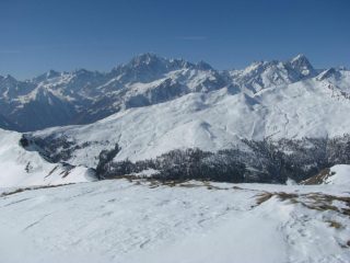 Panorama verso il tetto d'Europa