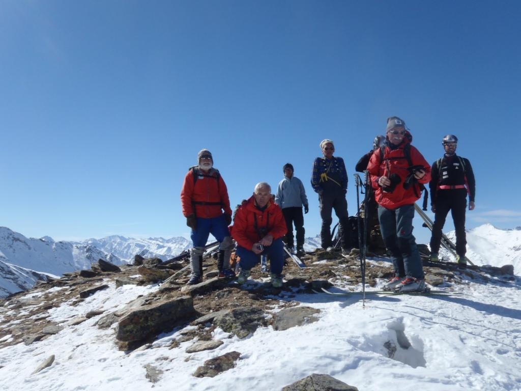 primo gruppo in punta