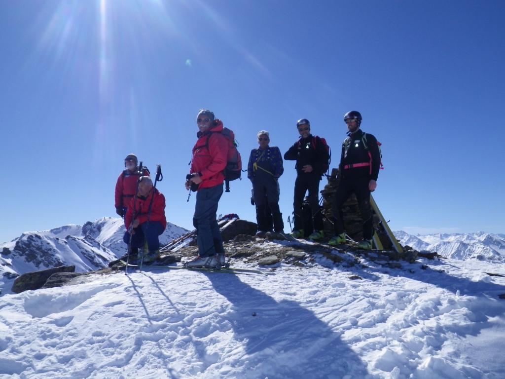 Primo gruppo in punta