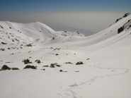 Ultimo tratto del percorso per raggiungere il Colle Bocchetta