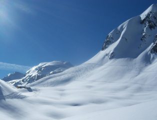 Rifugio Falc con il traverso