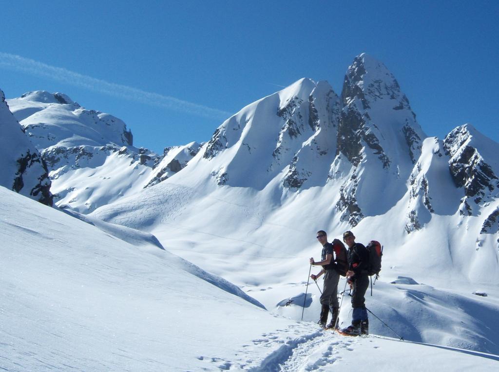 Luca e Giuseppe verso il Falc