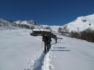 La cima a sinistra ed il colle Pianessa