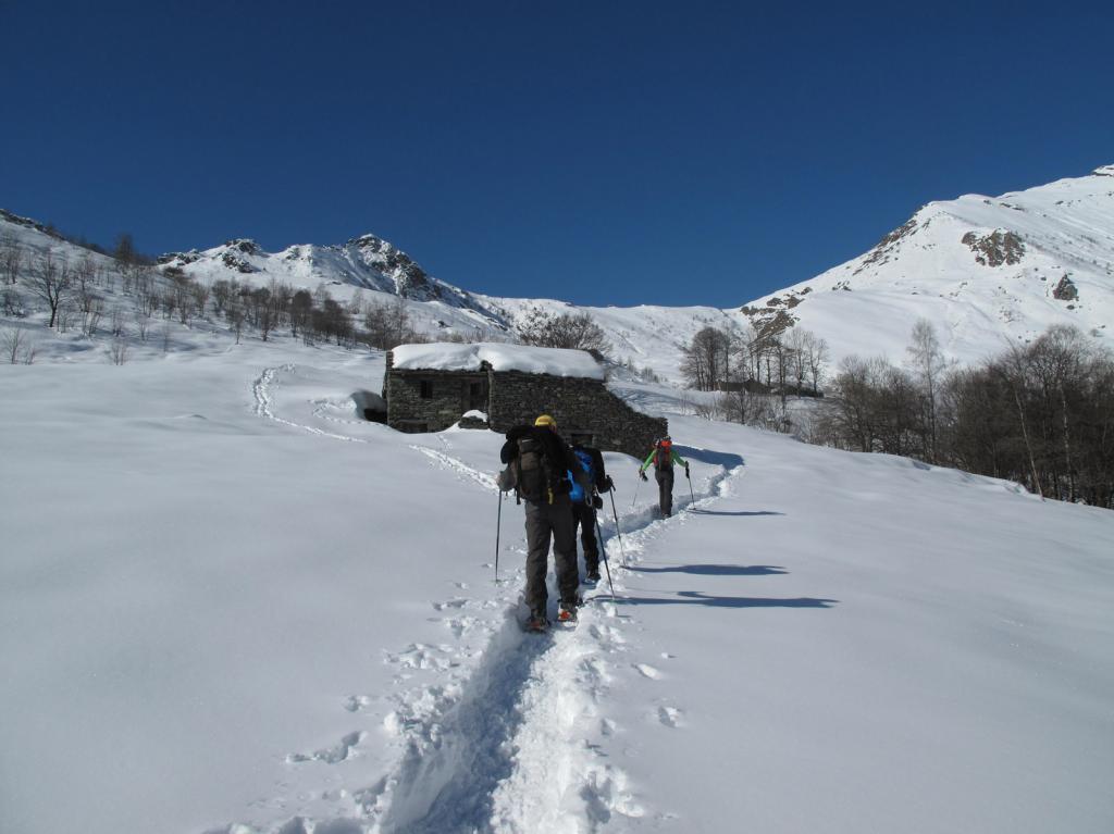 La cima a sinistra ed il colle Pianessa