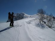 la cresta finale dal colle Pianessa
