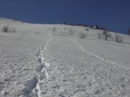 17.Salita a dx,discesa a sx.