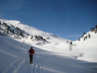 verso il Colle Chabaud