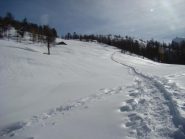 salendo al col Portola