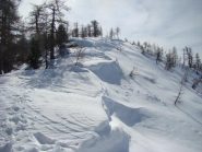verso la dorsale di dx