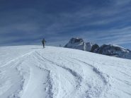 Arrivo in cima