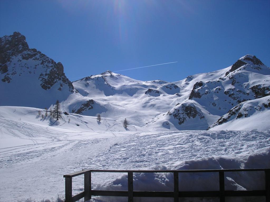 Vista dal rifugio Chardonnet