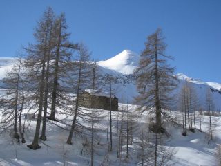 La Cimetta Rossa vista da Champ Long