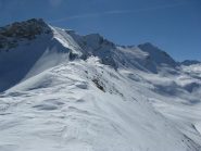 La cresta di Cime Rousse