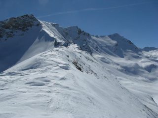 La cresta di Cime Rousse