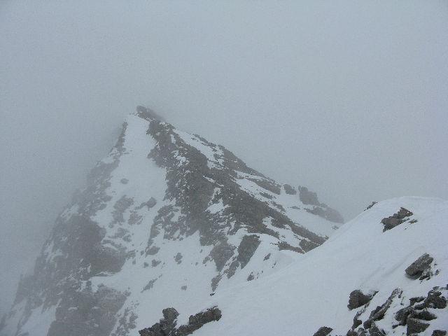 dal colletto verso la cima