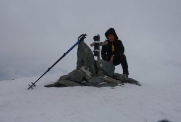 in cima