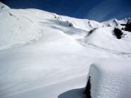 costone di salita x la cima