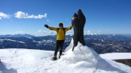 Stelvio in vetta al Cimone (18-3-2011) 