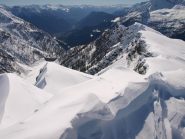 Panorama da Pizzo Troggi (2309 m): a destra la più bassa Corona Troggi