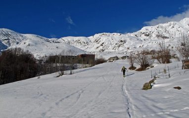 Nei pressi dell'Alpe Bianca